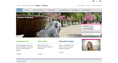 Desktop Screenshot of centroitalianoartecontemporanea.com